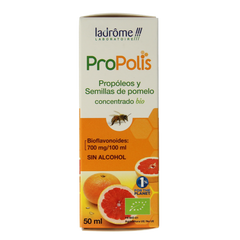 Ladrome Propolis pompelmoes pit concentraat bio 50.00 Milliliter