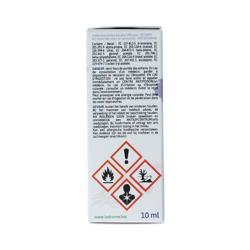 Ladrome Ontspanning - etherische olie 10 Milliliter