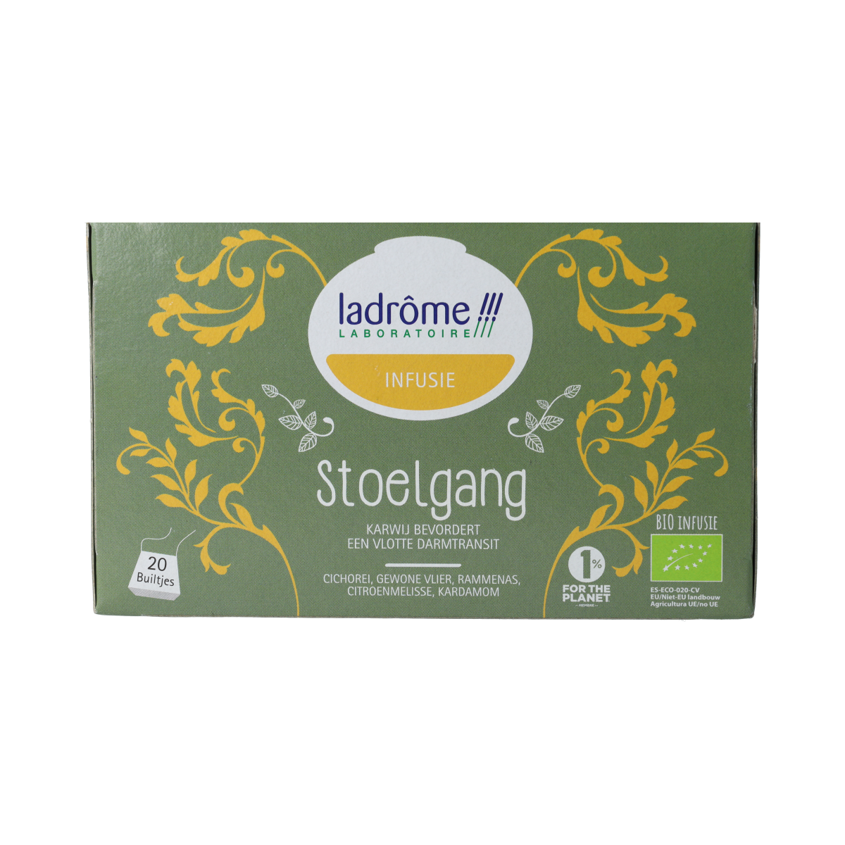 Ladrome Stoelgang infusie bio 20.00 Stuks