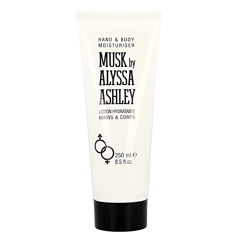 Alyssa Ashley Musk hand & body lotion tube 250 Milliliter
