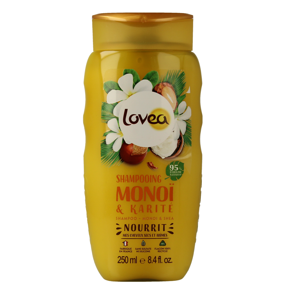 Lovea Shampoo Monoi & karite Shea oil 250.00 Milliliter