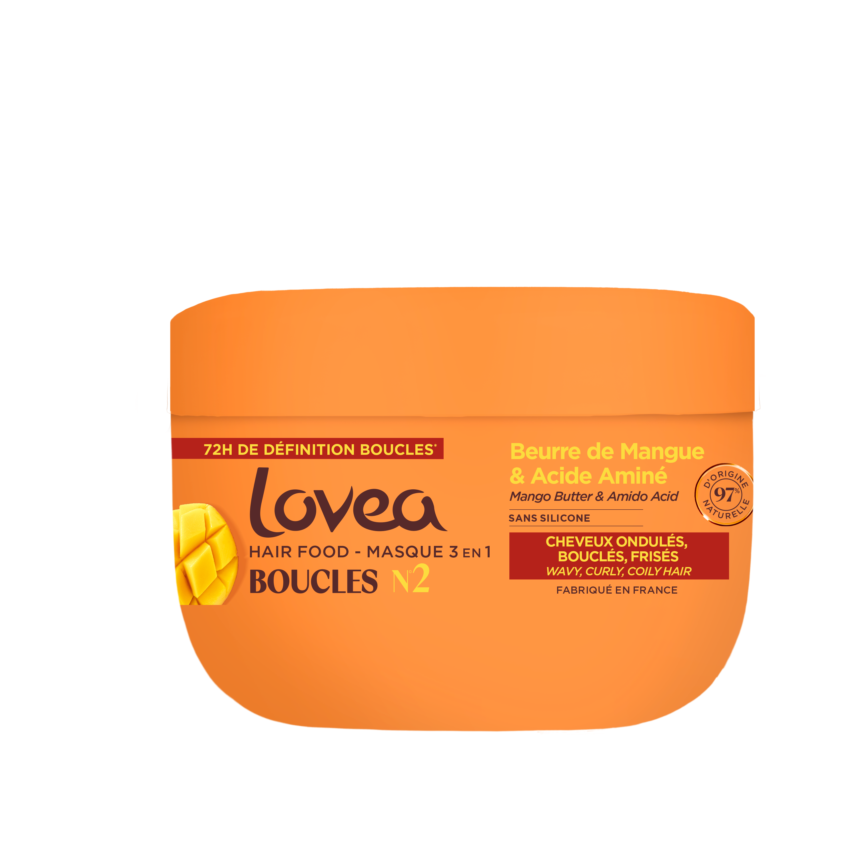 Lovea Hair food 3 in 1 intense curl nutrition 390 Milliliter