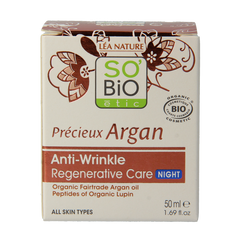 So Bio Etic Nachtcreme moisturizing anti rimpel 50 Milliliter