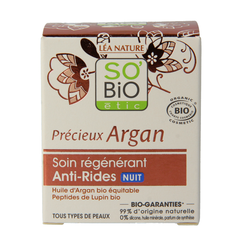 So Bio Etic Nachtcreme moisturizing anti rimpel 50 Milliliter