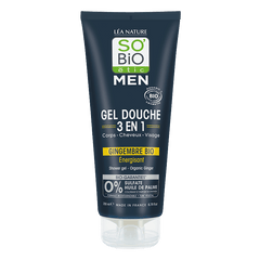 So Bio Etic Showergel for men 3-in-1 ginger 200 Milliliter