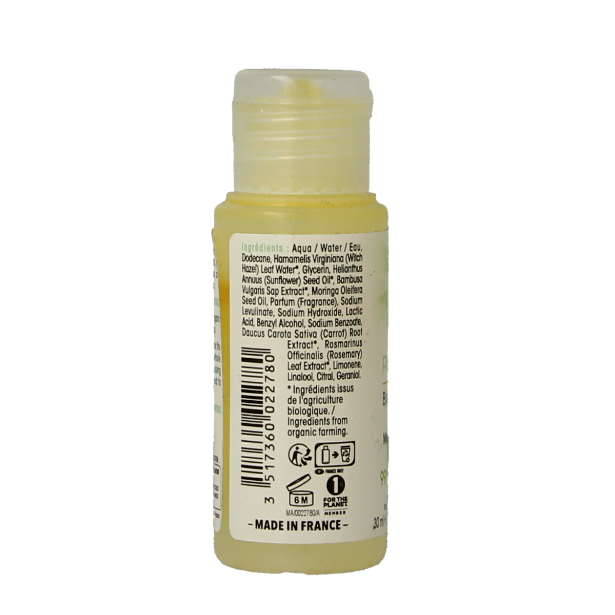 So Bio Etic Mini bamboo micellar water 30.00 Milliliter