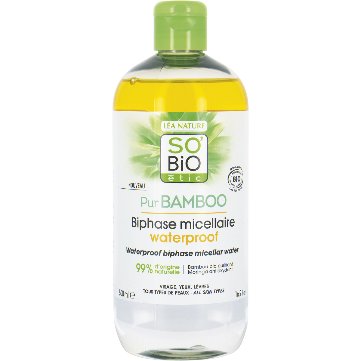 So Bio Etic Bamboo waterproof micellar water 500.00 Milliliter