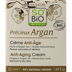 So Bio Etic Argan anti-aging day cream 50 Milliliter