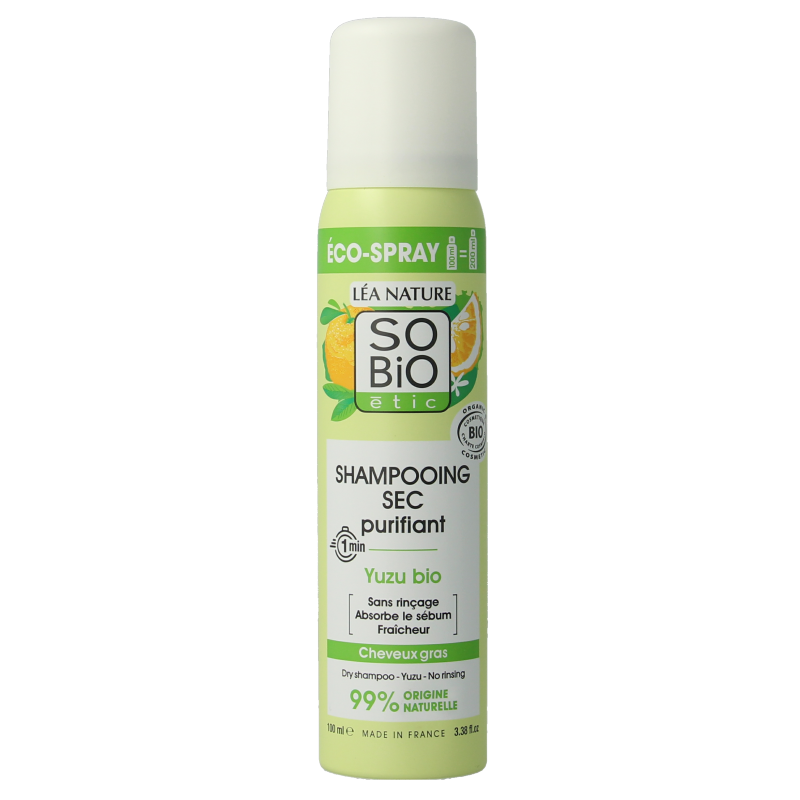 So Bio Etic Purifying dry shampoo yuzu 100 Milliliter