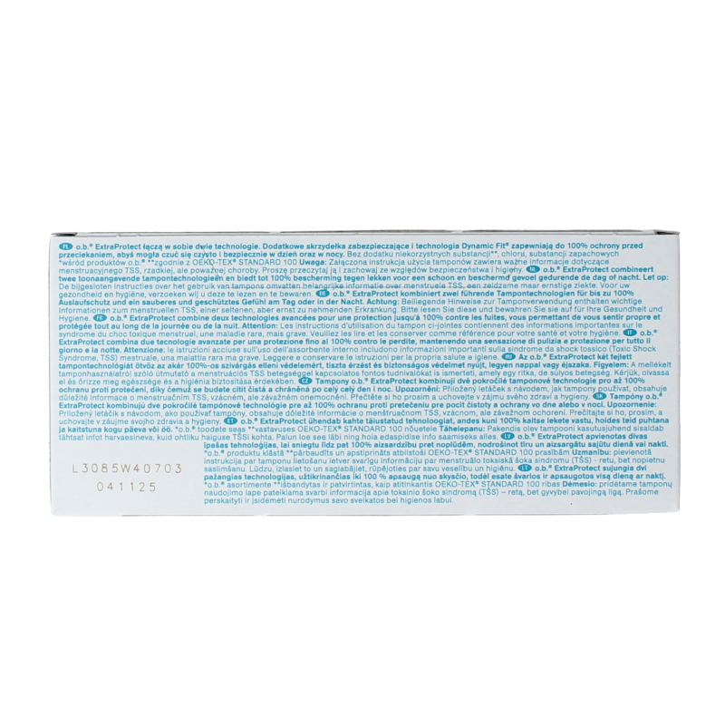 OB Tampons extra protect normal 16 Stuks