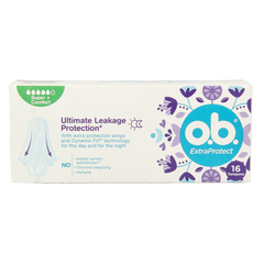 OB Tampons extra protect super plus 16 Stuks