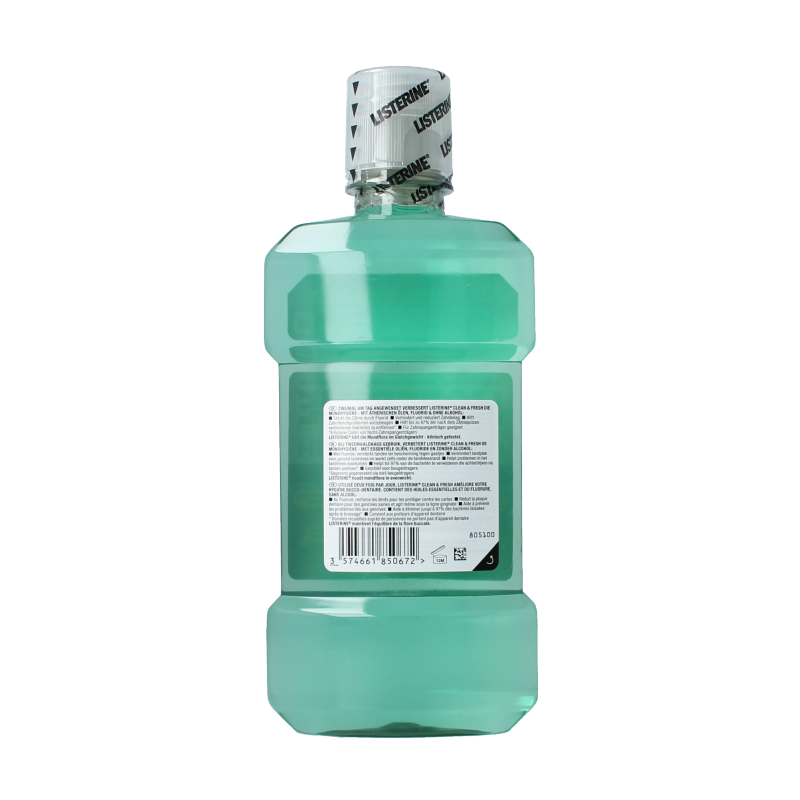Listerine Mondwater clean & fresh 500 Milliliter