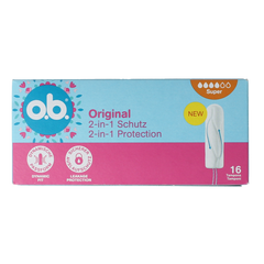 OB Tampons original dynamic fit super 16.00 Stuks