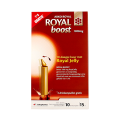 Royal Boost Royal Jelly boost (7 + 3) 15ml per ampul bio 10 Ampullen