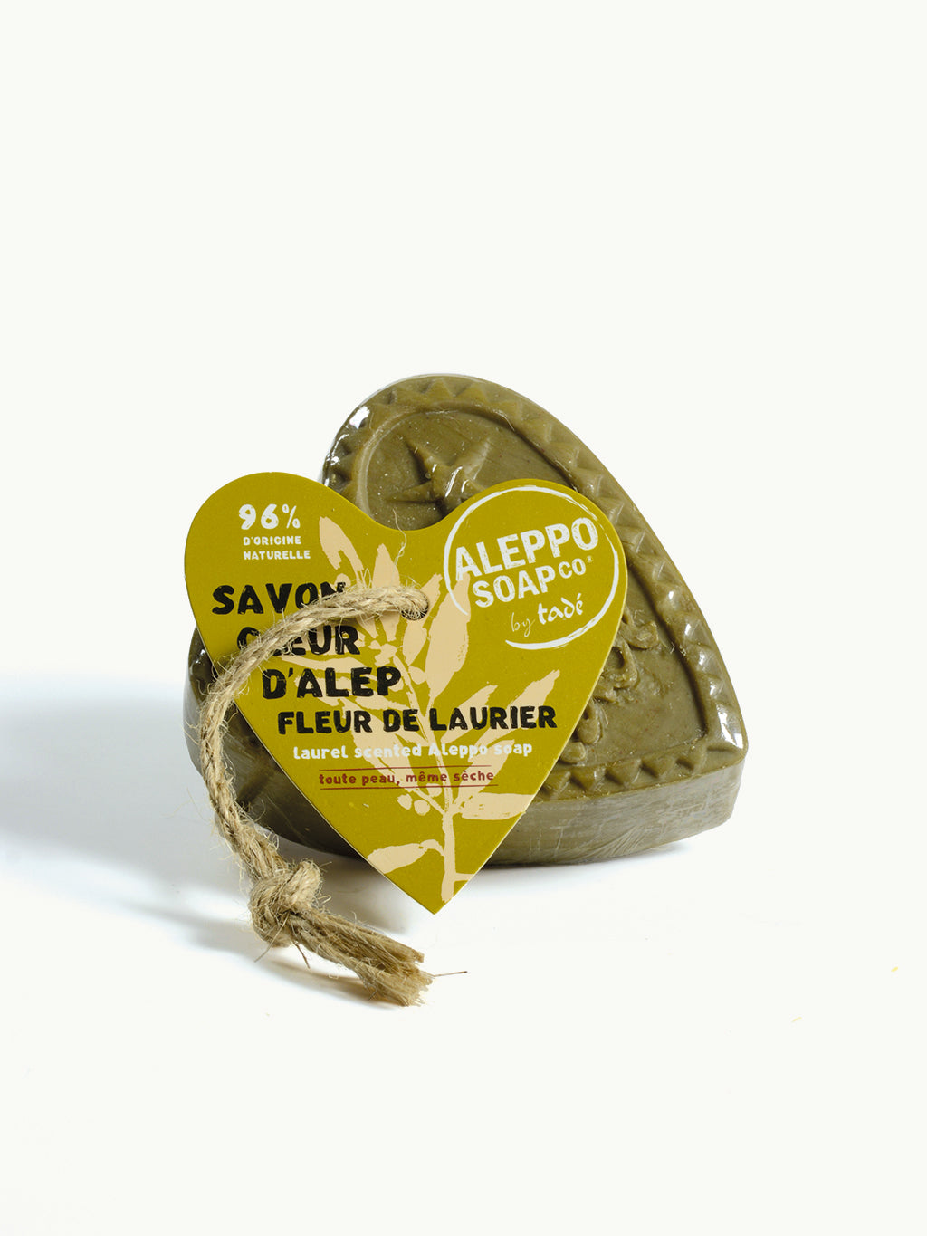 Aleppo Soap Co Savon d'Alep fleur de laurier met touw 150 Gram