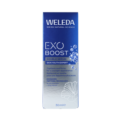Weleda Exo boost double serum blauwe gentiaan 30.00 Milliliter
