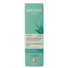 Weleda Hydra+ 48h gezichtscreme hydraterende 30 Milliliter