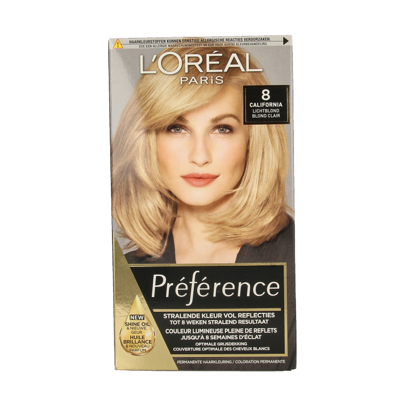 Preference 8 Californie lichtblond 1 Set