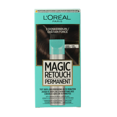 Magic Retouch Permanente haarkleuring nr 3 donkerbruin 1 Stuks