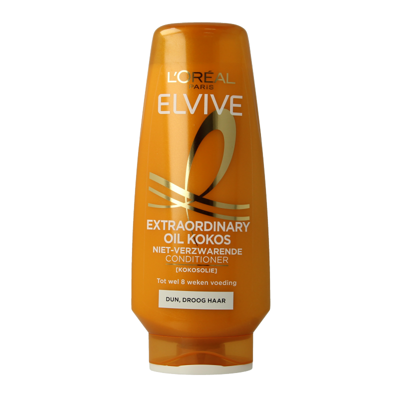 Elvive Conditioner extra oil fijne kokosolie 250 Milliliter