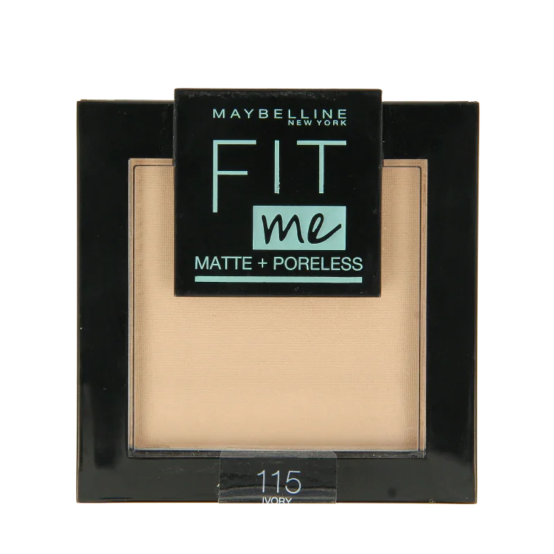 Maybelline Fit Me matte & poreless powder 115 ivory  1 Stuks