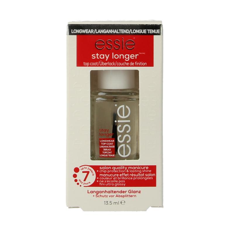 Essie Care top coat stay longer 13.5 Milliliter