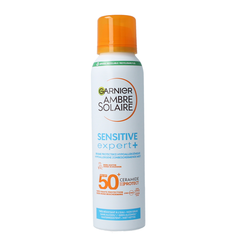 Ambre Solaire Sensitive spray dry mist SPF50+ 150 Milliliter