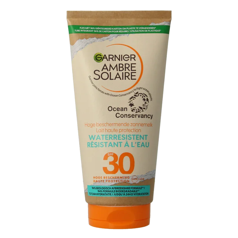 Ambre Solaire Zonnemelk ocean protect SPF30 175 Milliliter