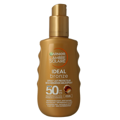 Ambre Solaire Melkspray ideal bronze SPF50 150.00 Milliliter