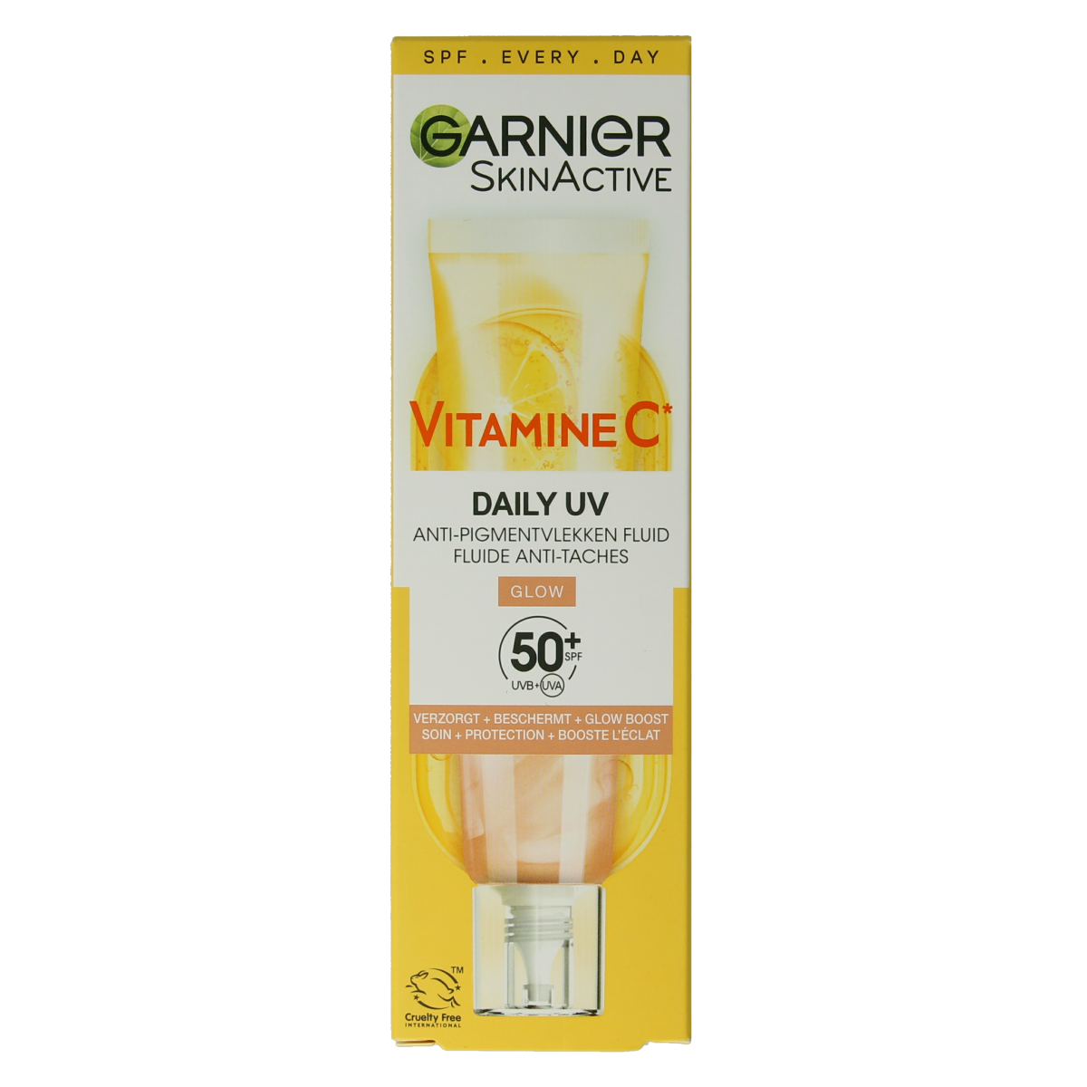 Garnier SkinActive vitamine C glowy UV fluid SPF50+ 40.00 Milliliter
