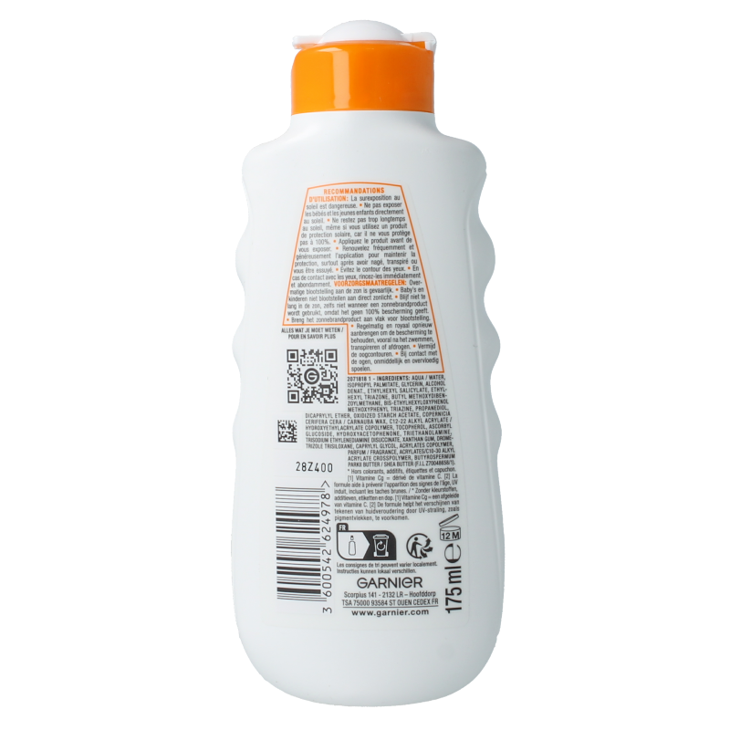 Ambre Solaire Hydraterende melk protect SPF50+ 175 Milliliter