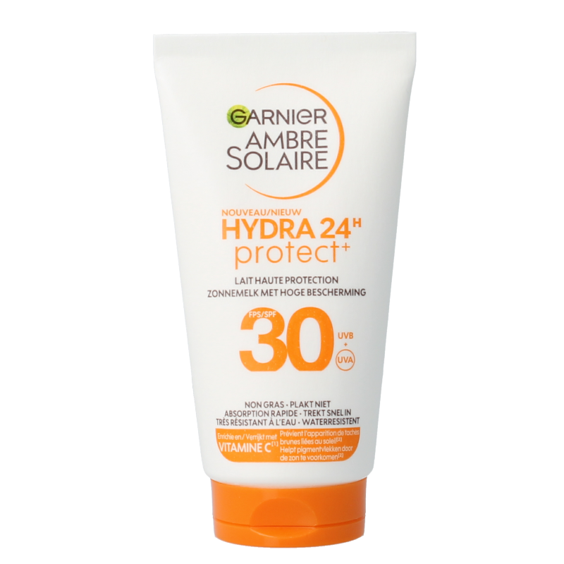 Ambre Solaire Hydraterende melk protect SPF30 50 Milliliter