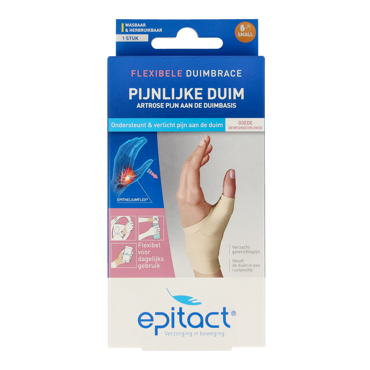 Epitact Duim orthese dag links maat S 1.00 Stuks