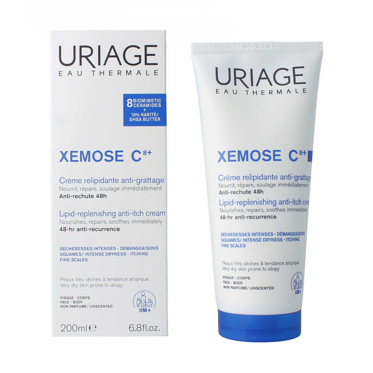 Uriage Xemose creme 200.00 Milliliter