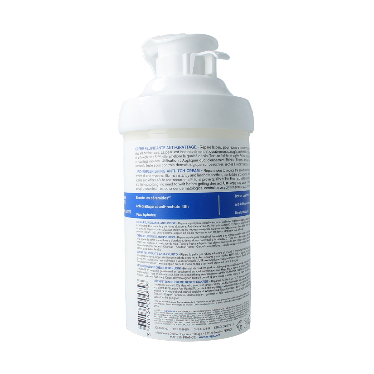 Uriage Xemose creme 400.00 Milliliter