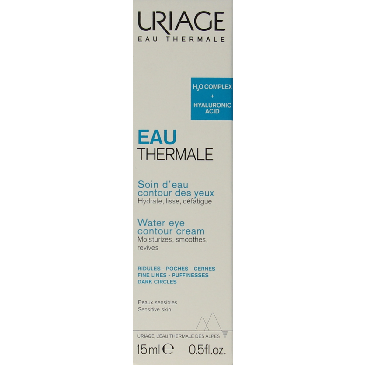 Uriage Mineraal water verzorgende oogcontour 15.00 Milliliter
