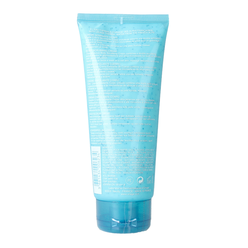 Uriage Thermaal water lichaamsscrub 200 Milliliter