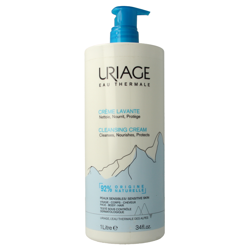 Uriage Thermaal water creme lavante 1 Liter