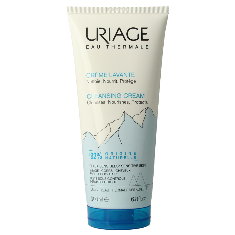Uriage Thermaal water creme lavante 200 Milliliter