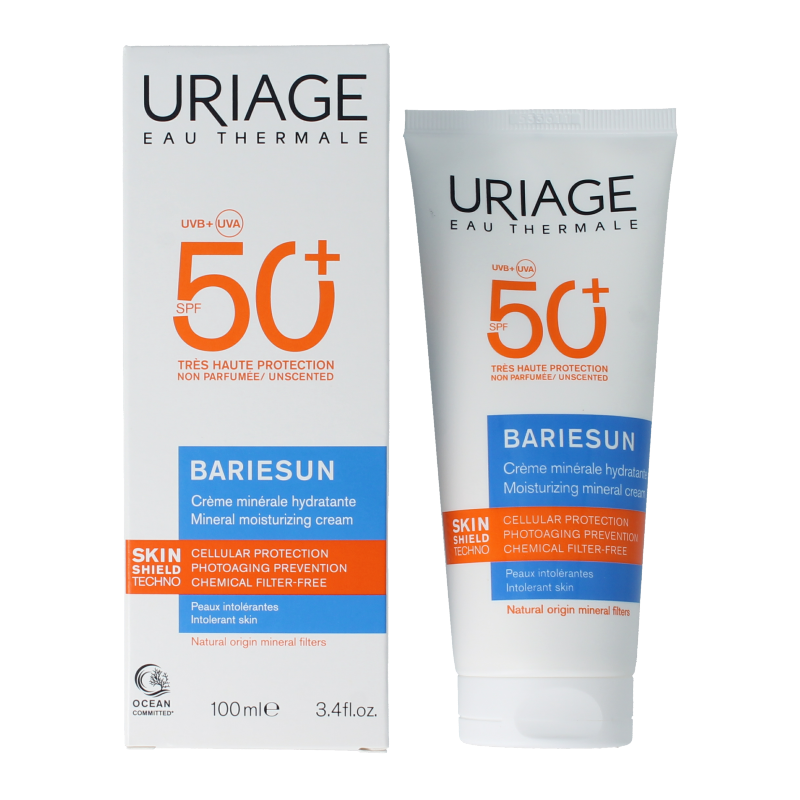 Uriage Bariesun mineral cream SPF50 100 Milliliter