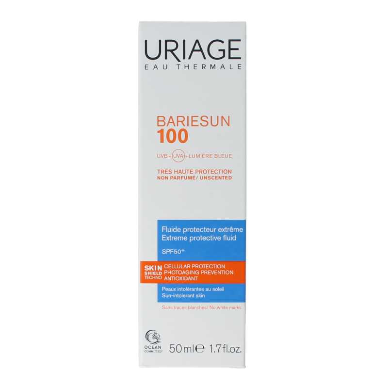 Uriage Bariesun 100 fluid SPF50+ 50 Milliliter