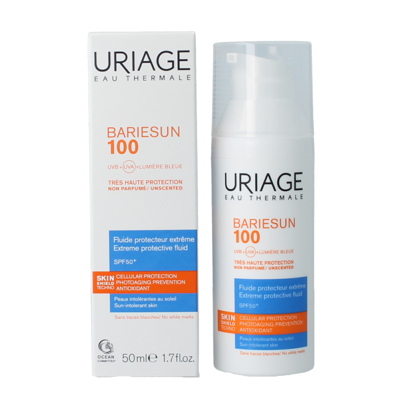 Uriage Bariesun 100 fluid SPF50+ 50 Milliliter