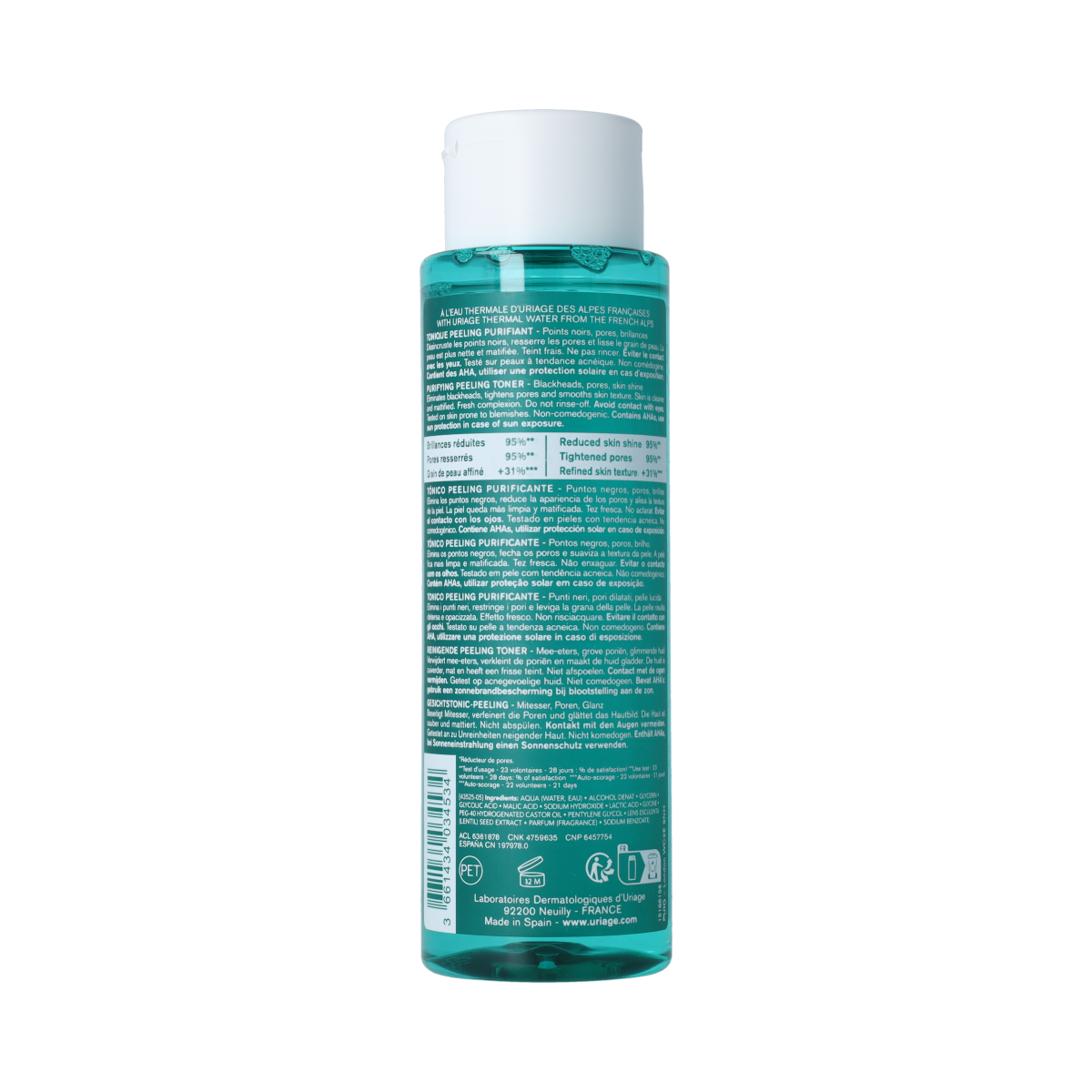 Uriage HYSÉAC TONIQUE PURIFIANT 250ML 250.00 Milliliter