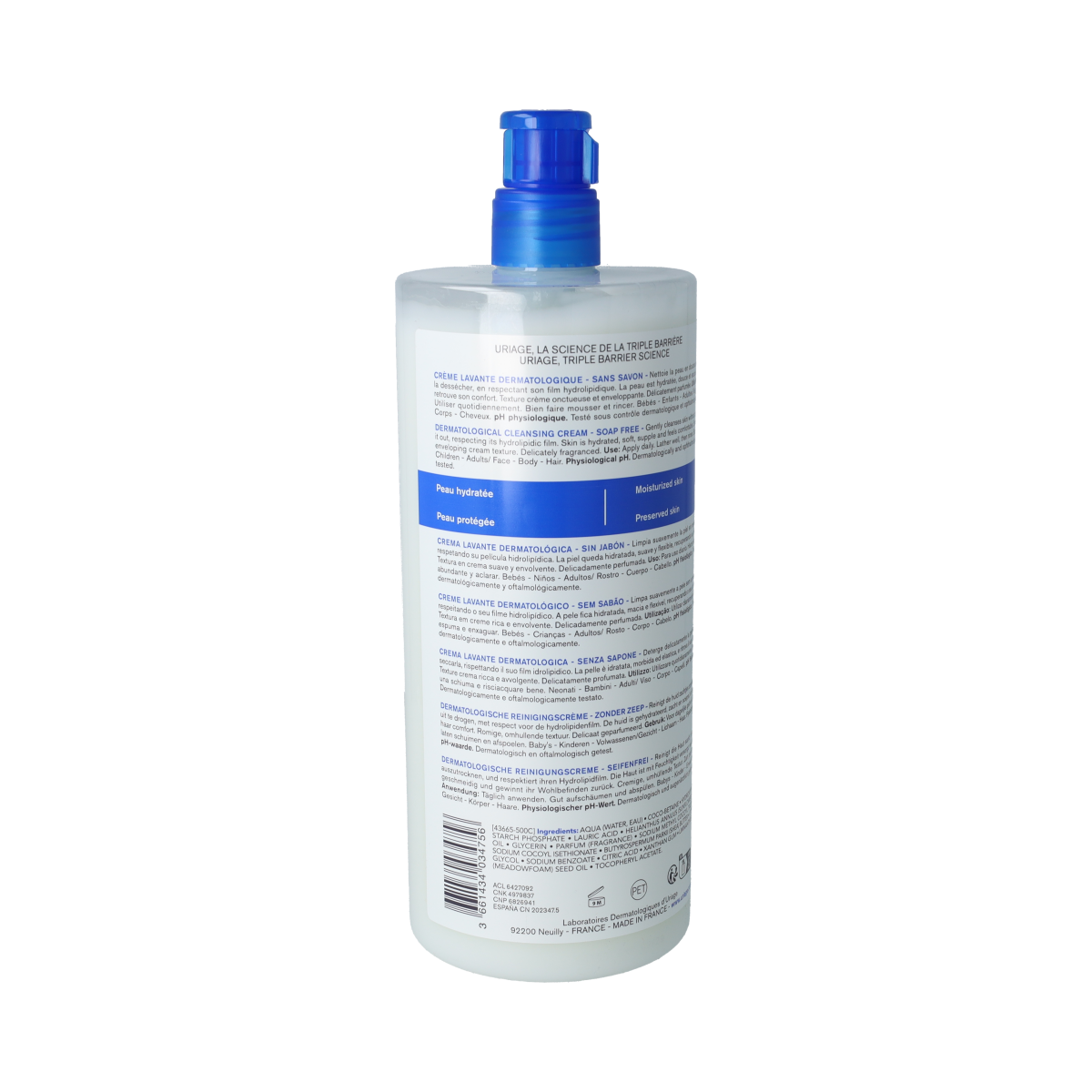 Uriage DERM-PHY CREME LAVANTE DERMATOLOGIQUE 1.00 Liter