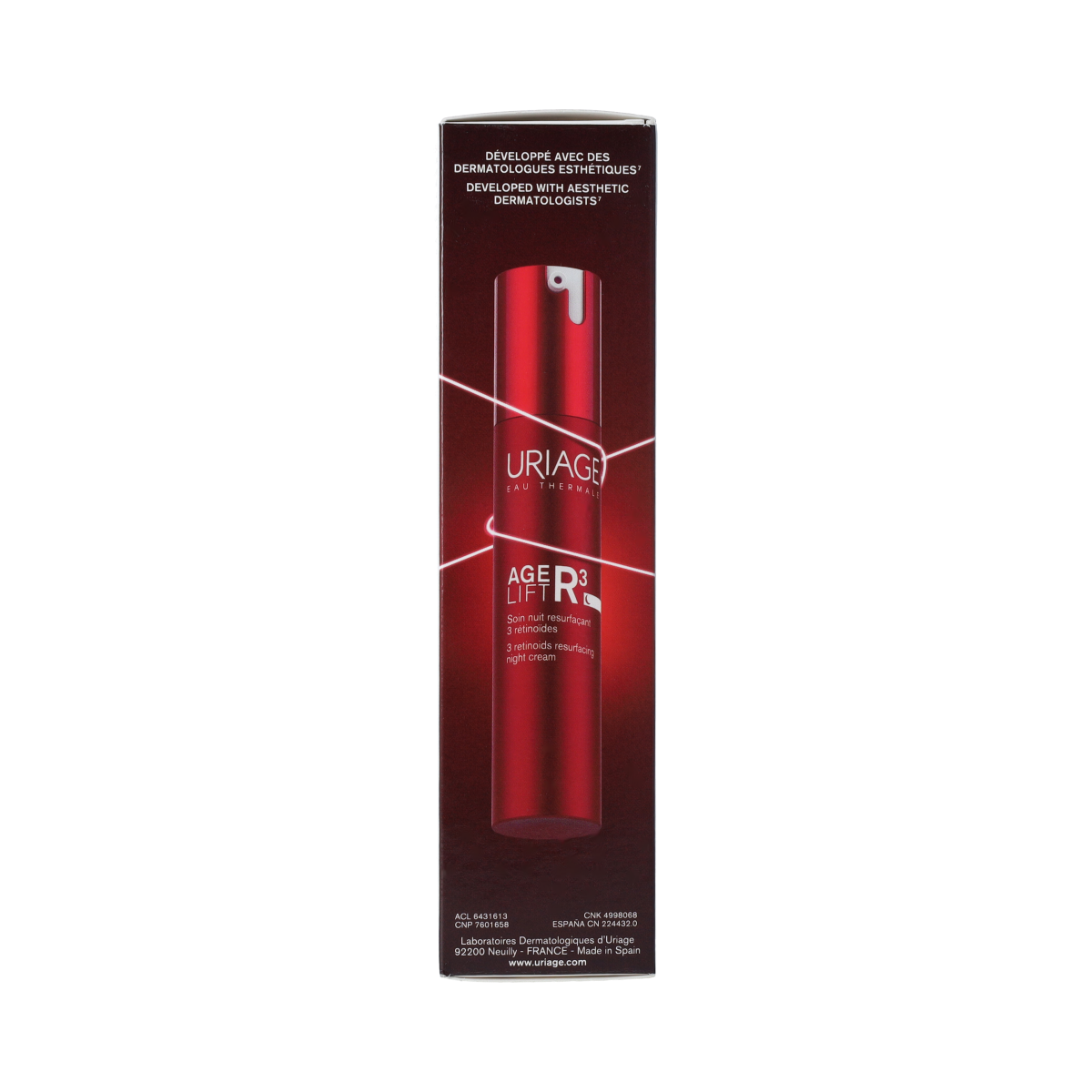 Uriage AGE LIFT R3 HUIDVERNIEUWENDE NACHTCREME 40ML 40.00 Milliliter
