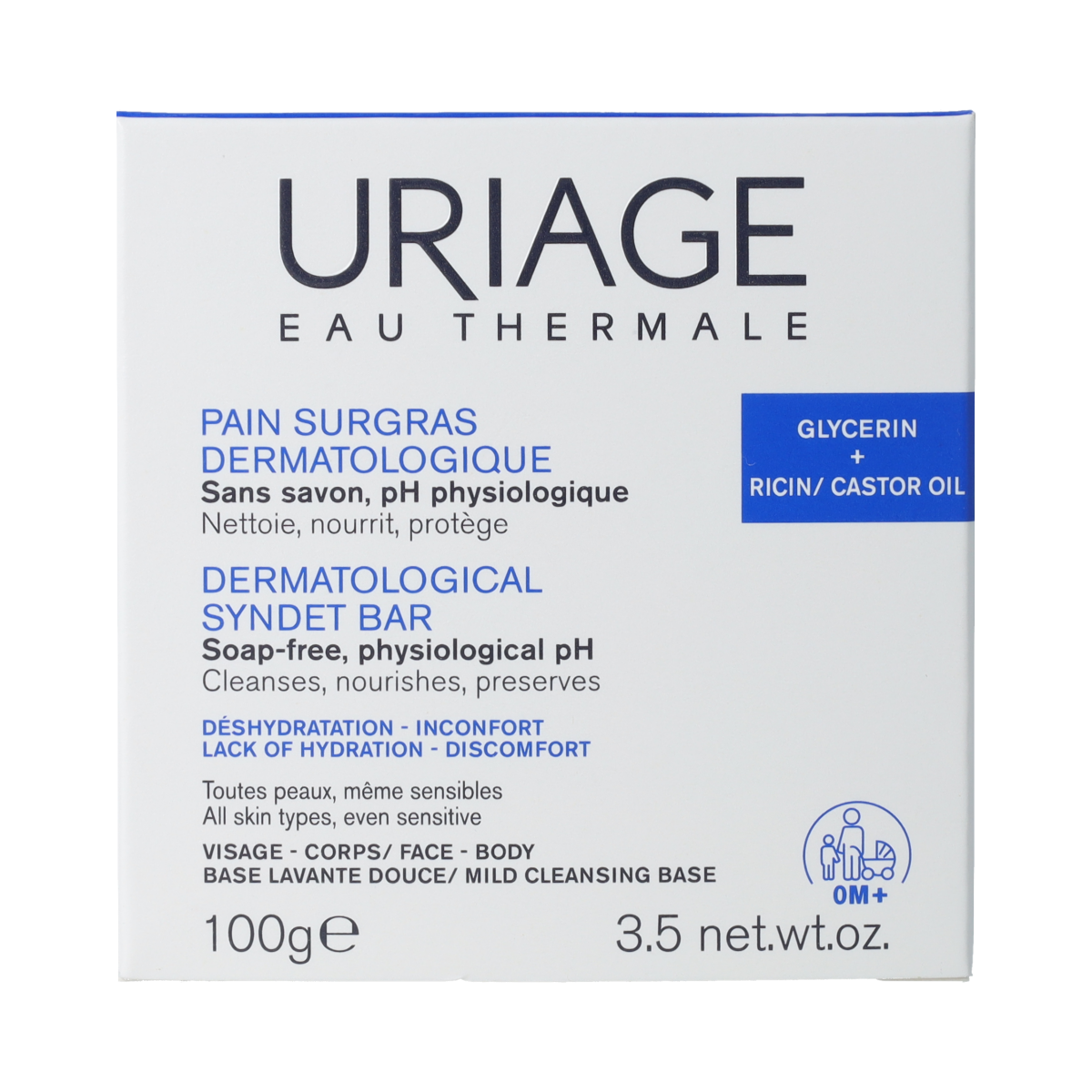 Uriage DERM-PHY PAIN SURGRAS DERMATOLOGIQUE 100.00 Gram