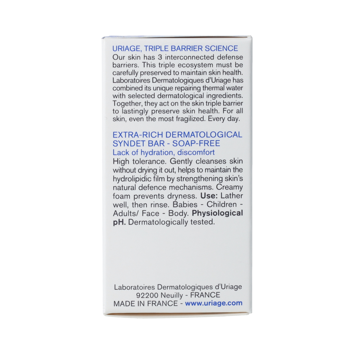 Uriage DERM-PHY PAIN SURGRAS DERMATOLOGIQUE 100.00 Gram