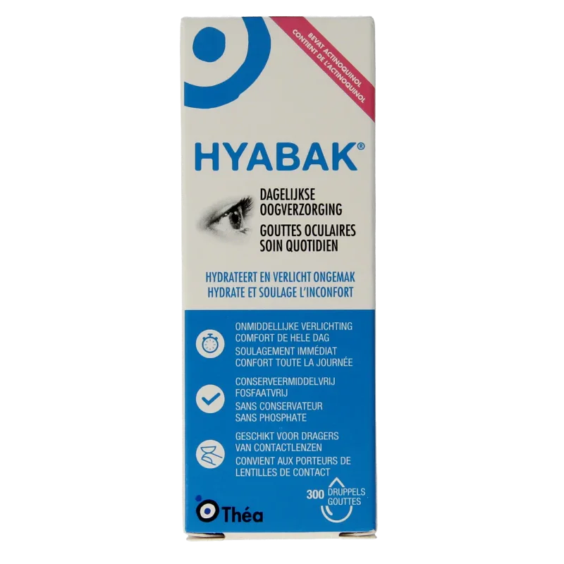 Hyabak Oogdruppels 10 Milliliter