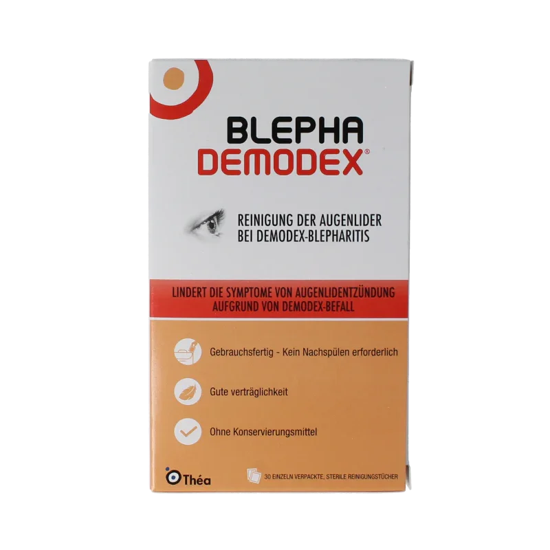 Diversen Blephademodex reinigingstissues 30 Stuks
