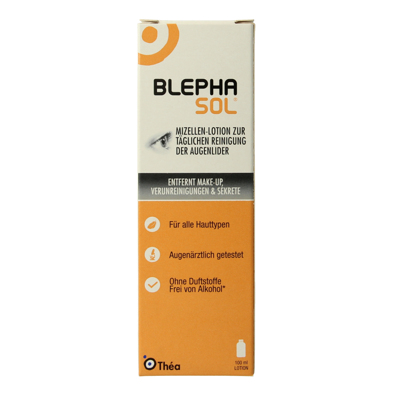 Blephasol Reinigingslotion ooglid 100 Milligram
